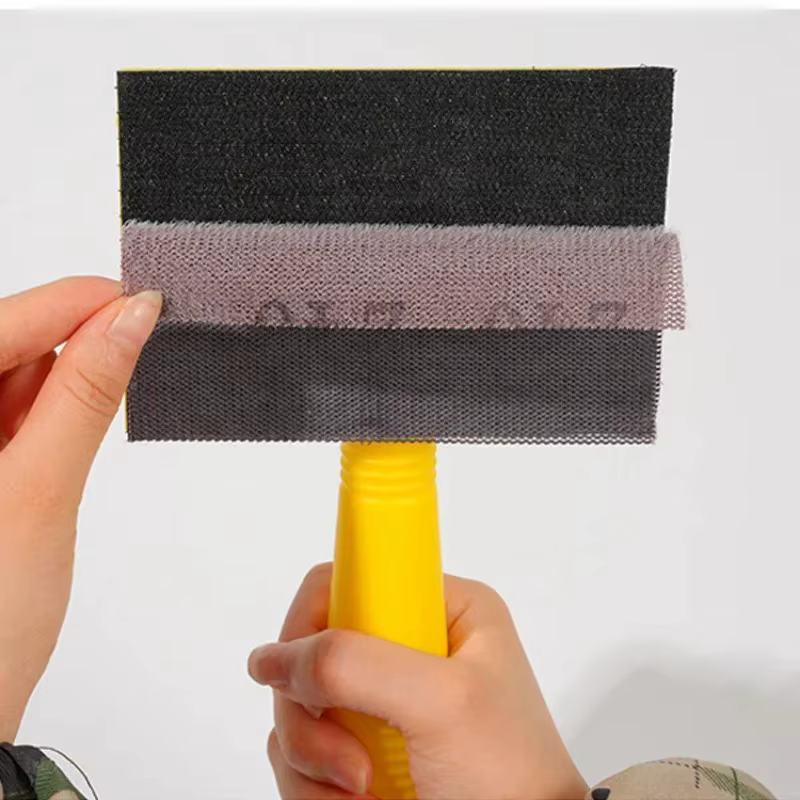 Support de papier de ponçage auto-adhésif