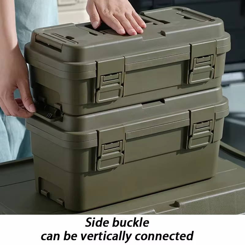 Mallette de transport portable à double couche