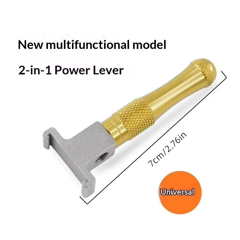 Le nouveau levier de puissance multifonctionnel 2-en-1 avec options multi-angles universelles est disponible pour