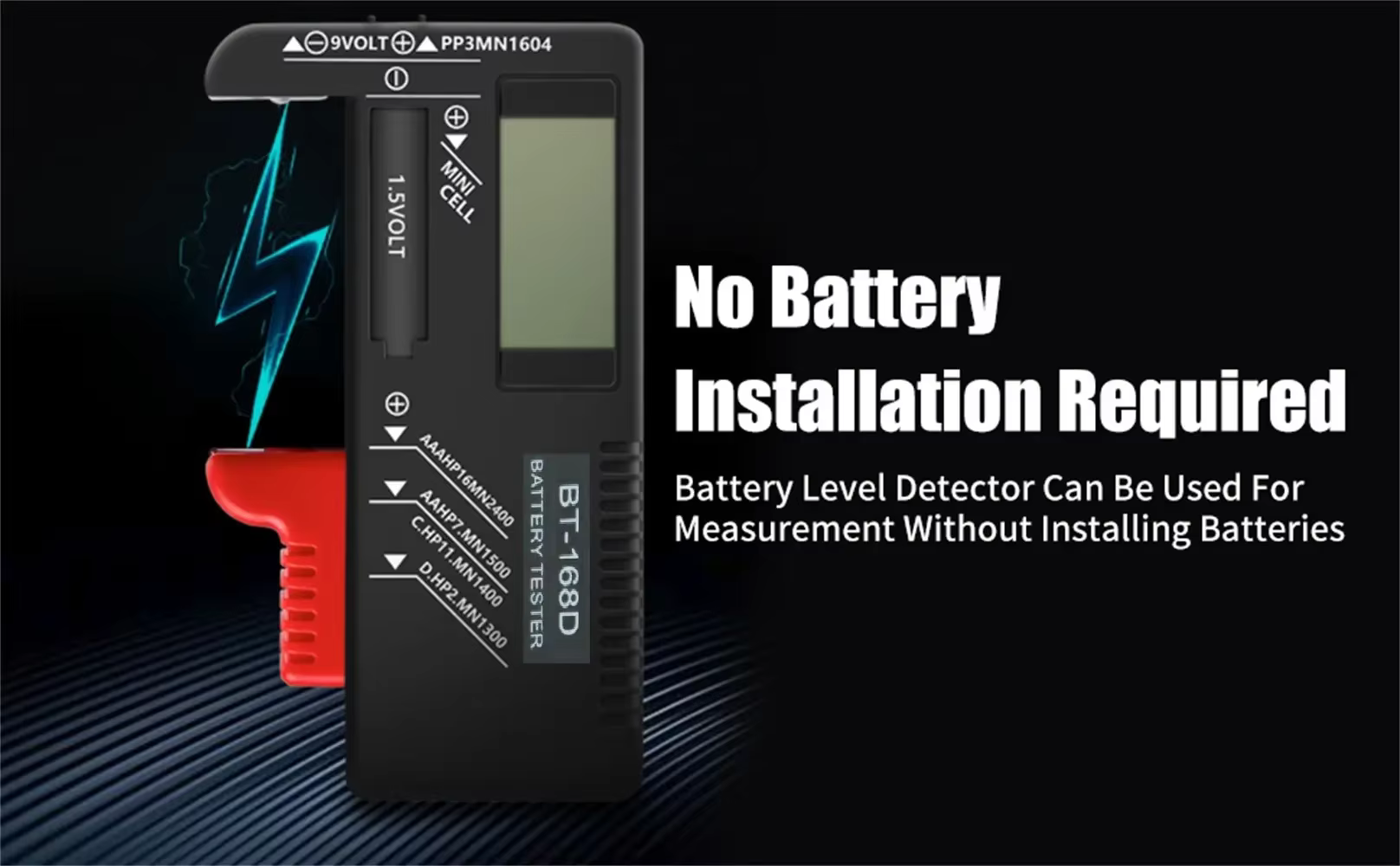 168D testeur de batterie universel numérique LCD