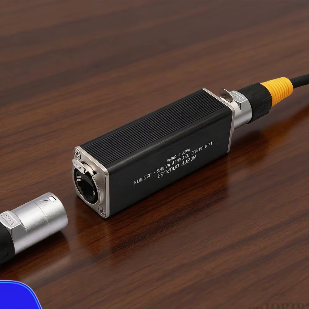 Adaptateur RJ45 Femelle-Femelle avec Système de Verrouillage à Ressort Reconnu, Coupleurs Droits Réseau pour Extensions de Câbles