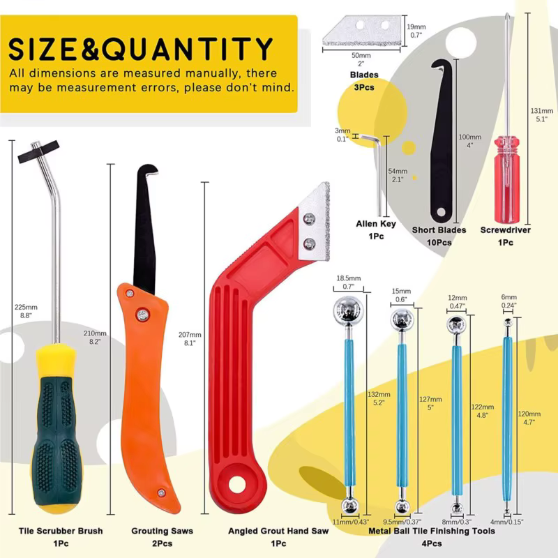Outils d'élimination du coulis