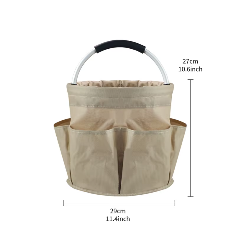 Panier de rangement d'outils de jardin Portable 17l