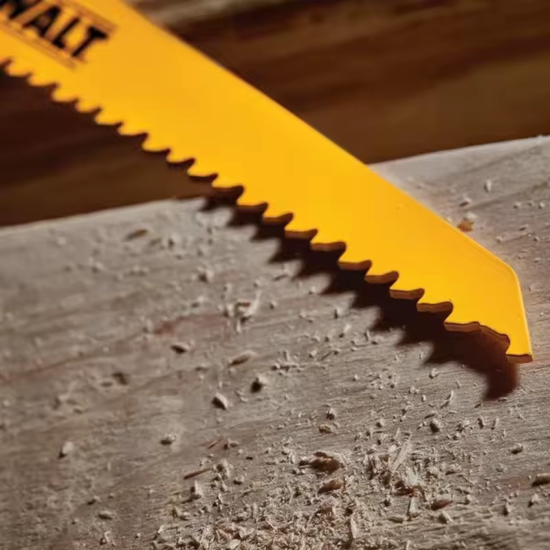 DEWALT DW4802 lames de scie alternative 6 pouces coupe du bois bi-métal cône arrière 5 pièces