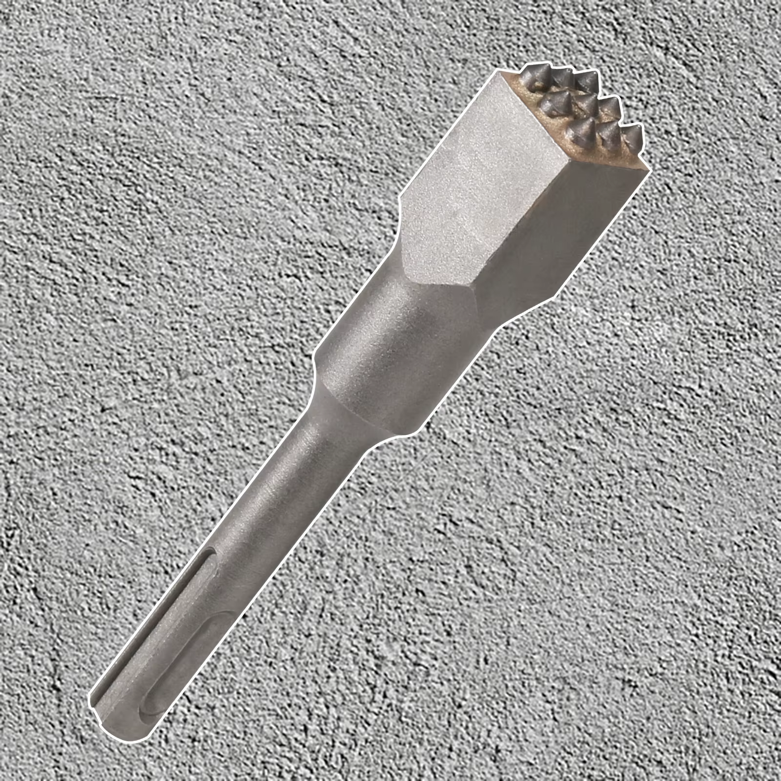 SDS Plus tige carbure pointe 9 dents Micro ciseau douille marteau forets pour ciment béton pierre marbre granit