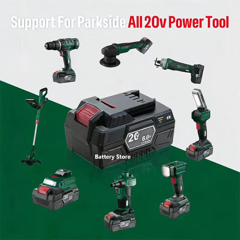 Pour les outils Parkside 20V
