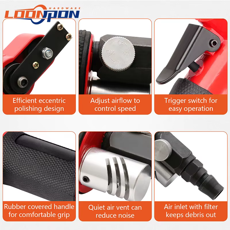 Ponceuse pneumatique à papier de verre 15000 tr/min
