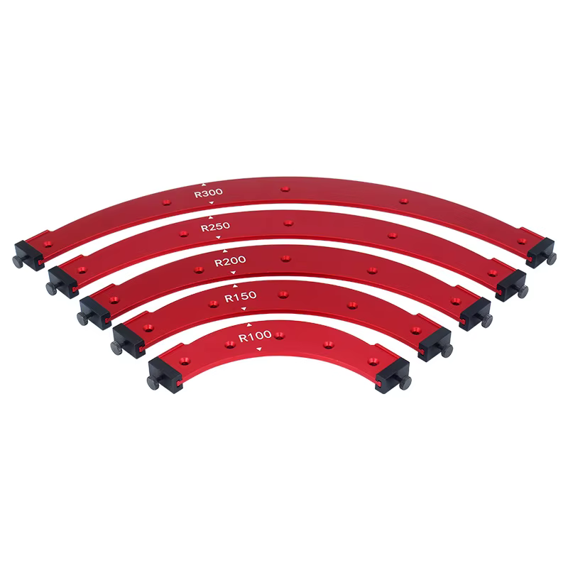 Gabarits d'angle arrondi pour le travail du bois