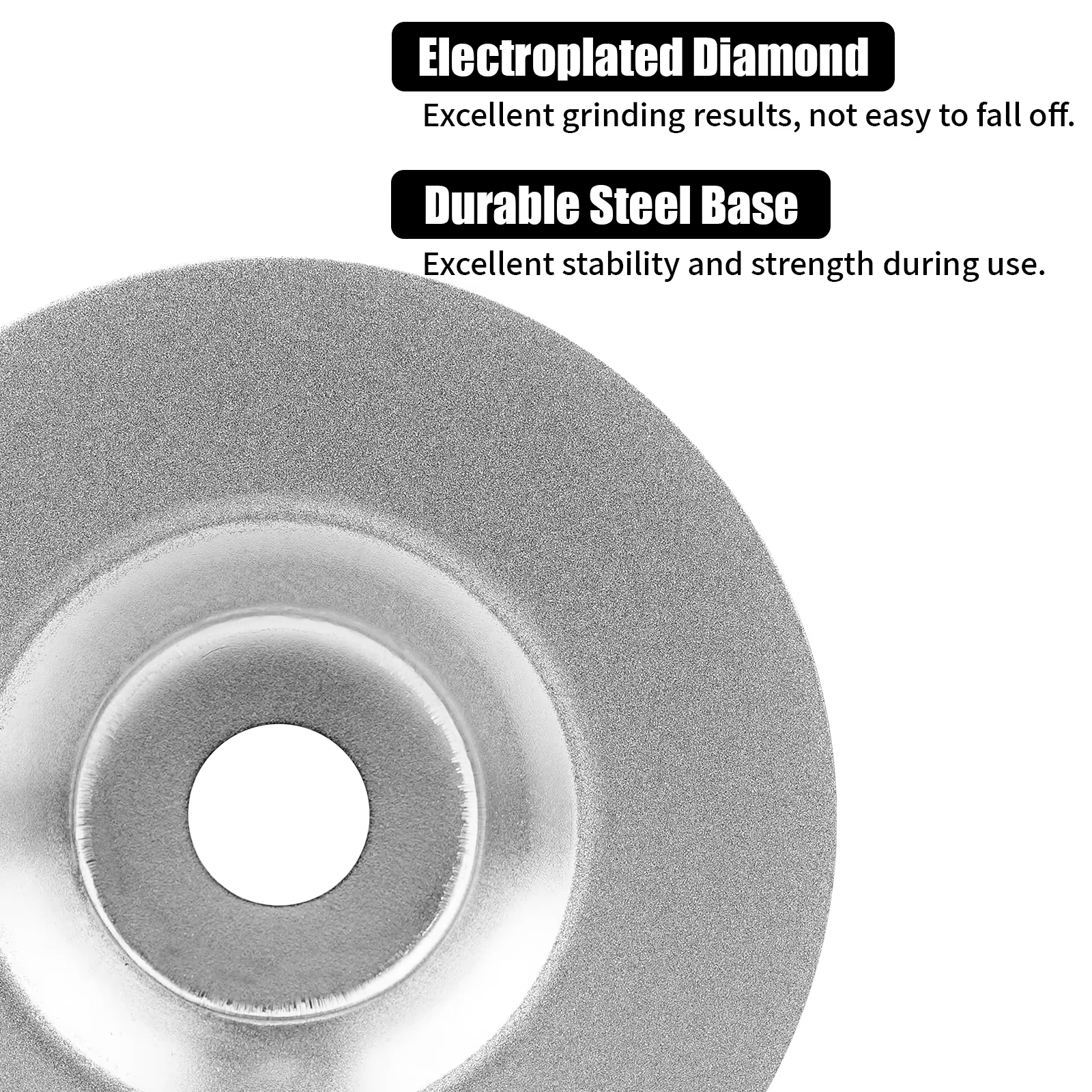Disque de coupe diamant de 4 pouces pour affûteur d'électrode en tungstène
