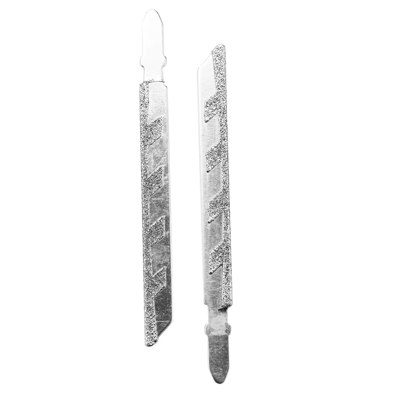 15Pcs 101Mm 4 pouces T tige lames de scie sauteuse diamant enduit jeu