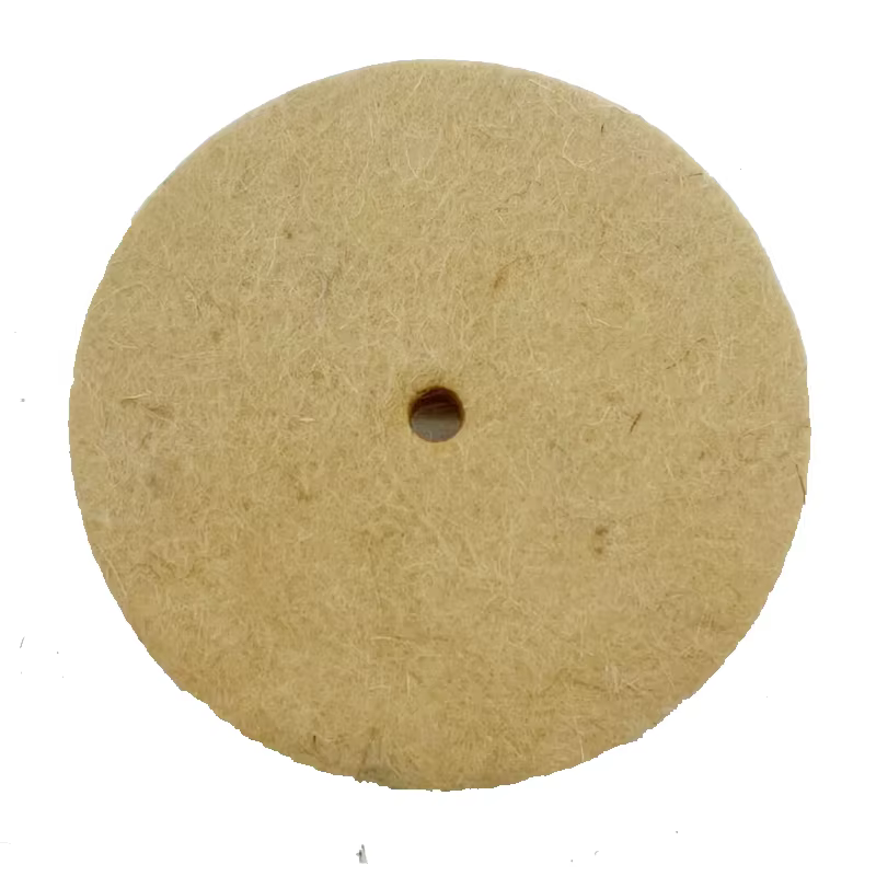 Perceuse meule roue de polissage feutre laine tampon