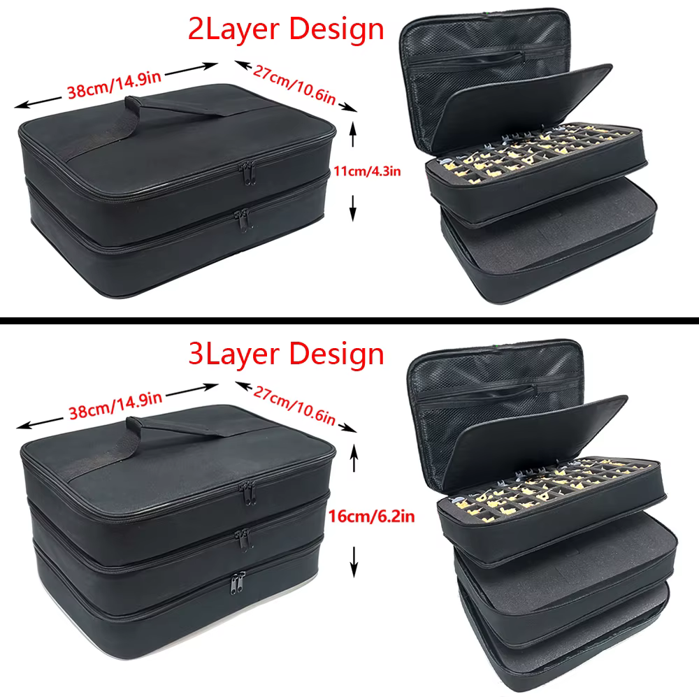 Étui à outils de rangement rigide pour magasin perceuse électrique et affûteurs d'outils sacs