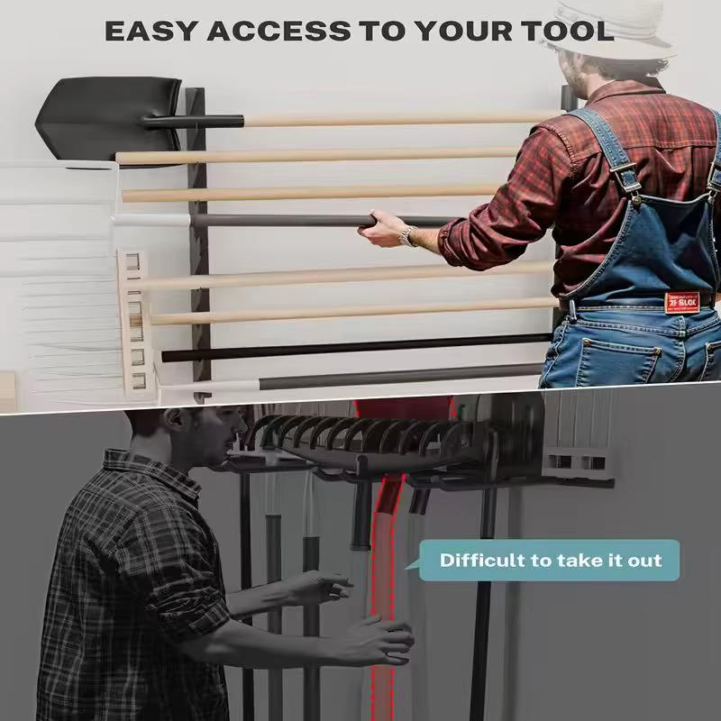 Étagère à outils murale pour garage