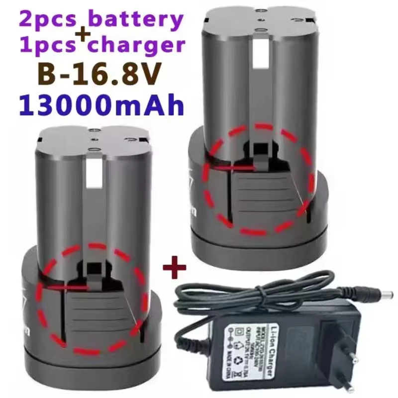 Batterie Rechargeable universelle haute capacité 16.8V 13000mAh pour outils électriques