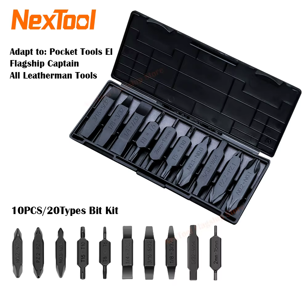 Kit d'embouts NexTool 20 types d'accessoires