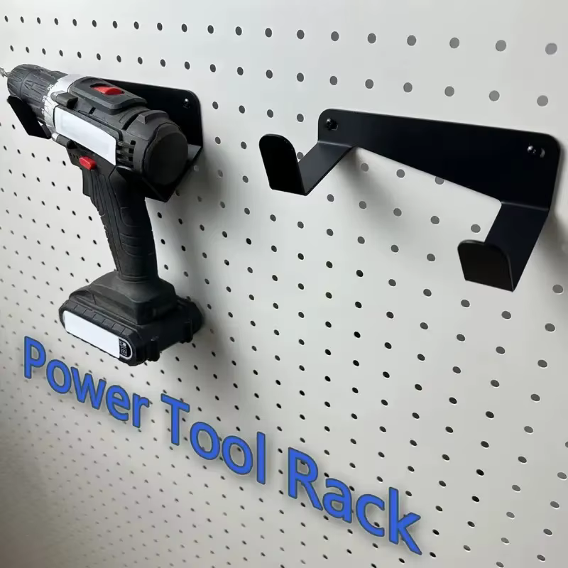 Support de rangement mural en métal pour outils