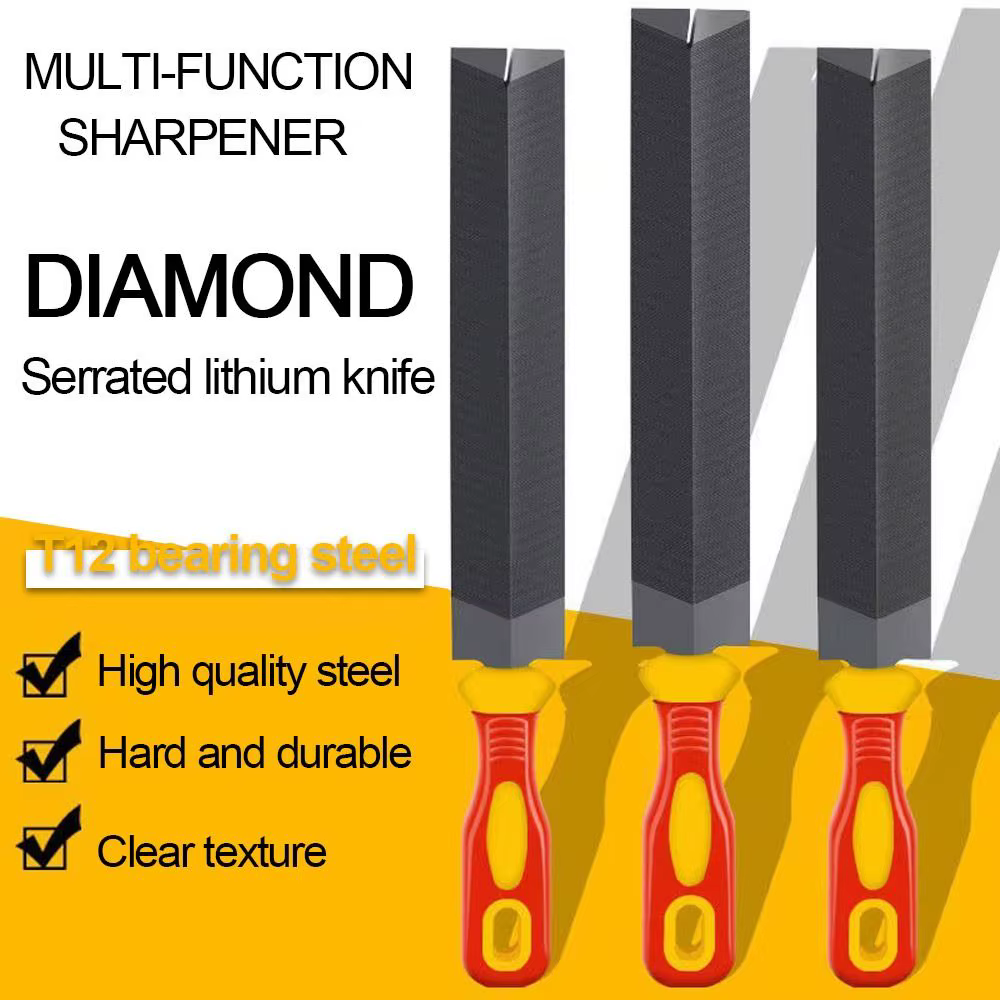 Limes en forme de diamant de 6/8 pouces