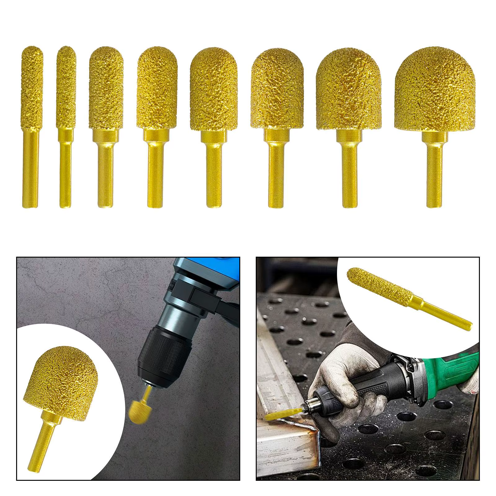 Mèche de meulage diamantée