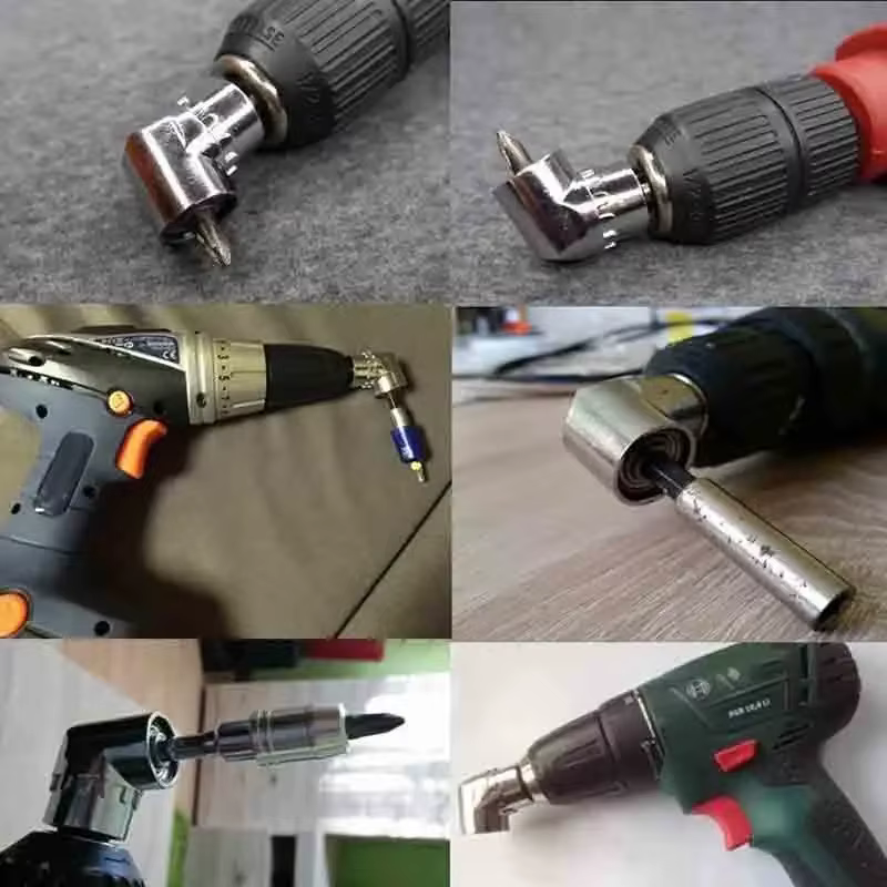Support d'adaptateur de mandrin de fixation de perceuse à Angle droit de 105 degrés