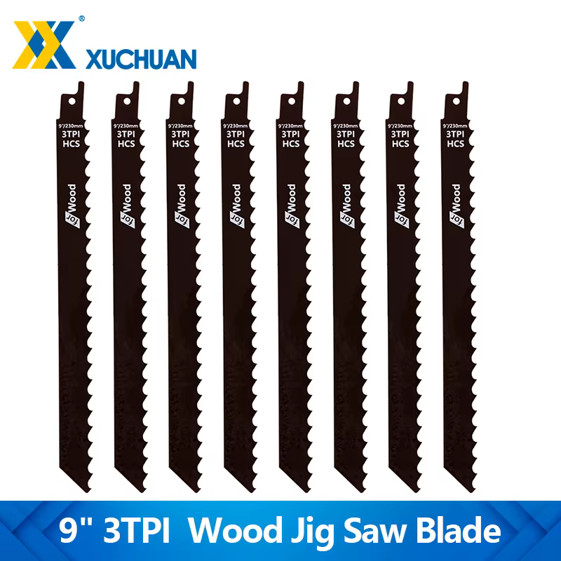 XUCHUAN Lame de Scie Sauteuse 9 "230mm 3TPI Bois Élagage