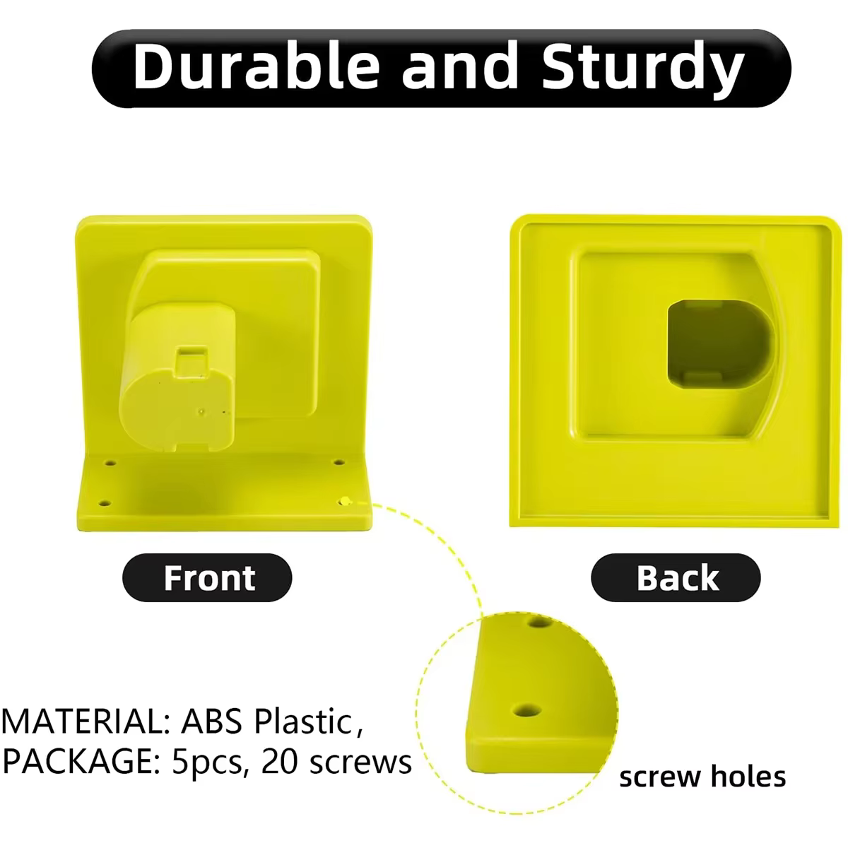 5 pièces porte-outil support de quai pour Ryobi 18V perceuse porte-outils cintre outils électriques accessoires de