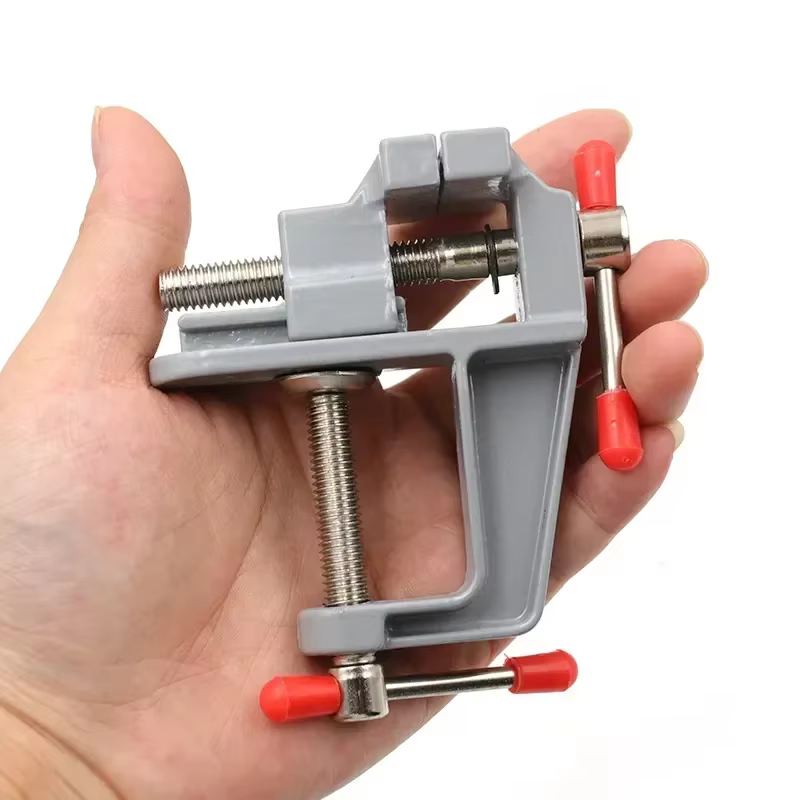 Mini étau d'établi, pince de Table, étau à vis pour bricolage, moule artisanal, outil de réparation fixe, pince, bijoux, établi électronique
