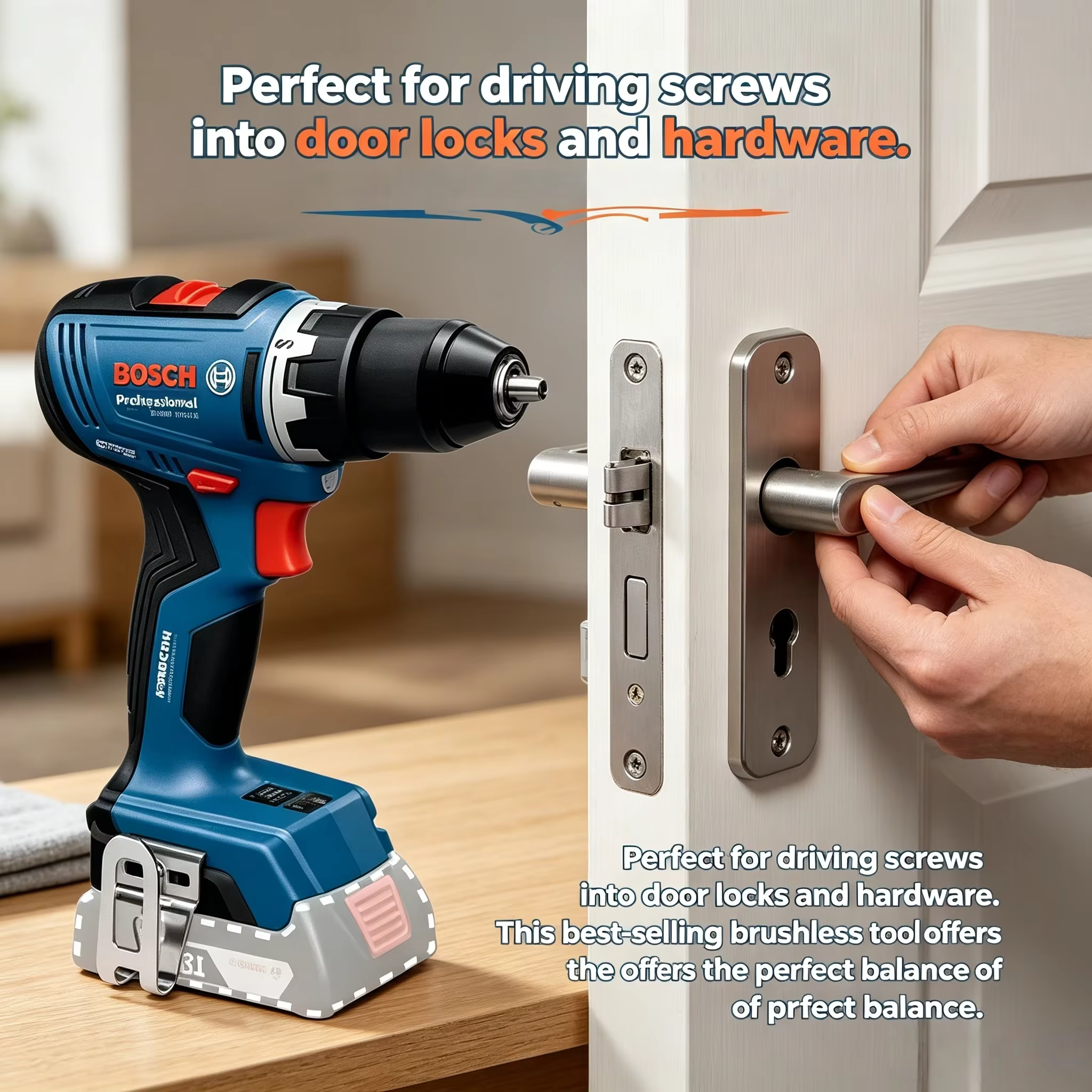 Perceuse-visseuse sans fil BOSCH GSR 18V-65 Brushless