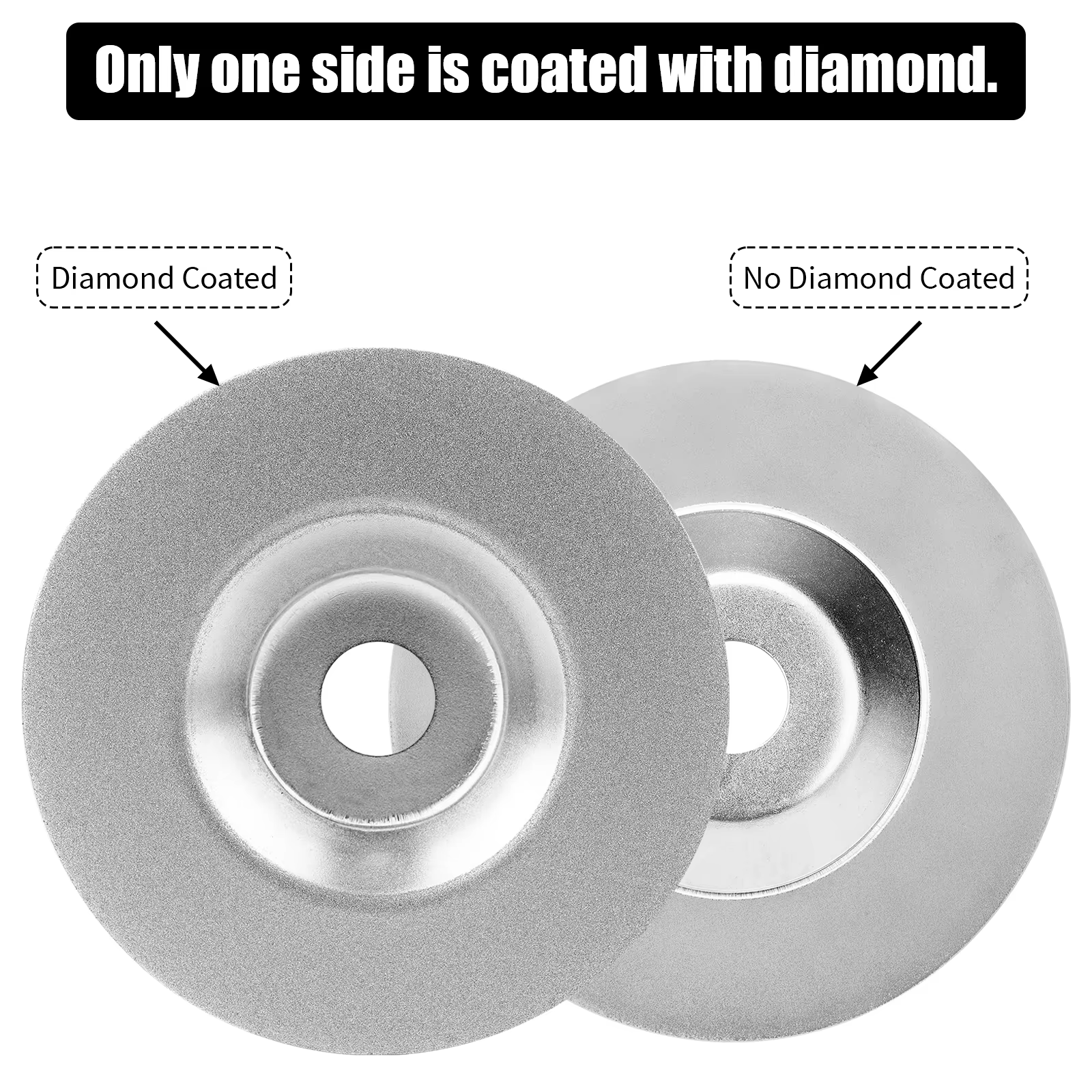 Disque de coupe diamant de 4 pouces pour affûteur d'électrode en tungstène