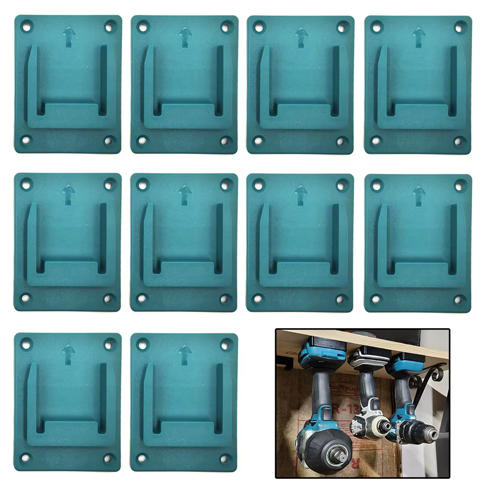 Paquet de 5/10 porte-outils pour Makita 18V pour Bosch 18V Li-ion perceuse