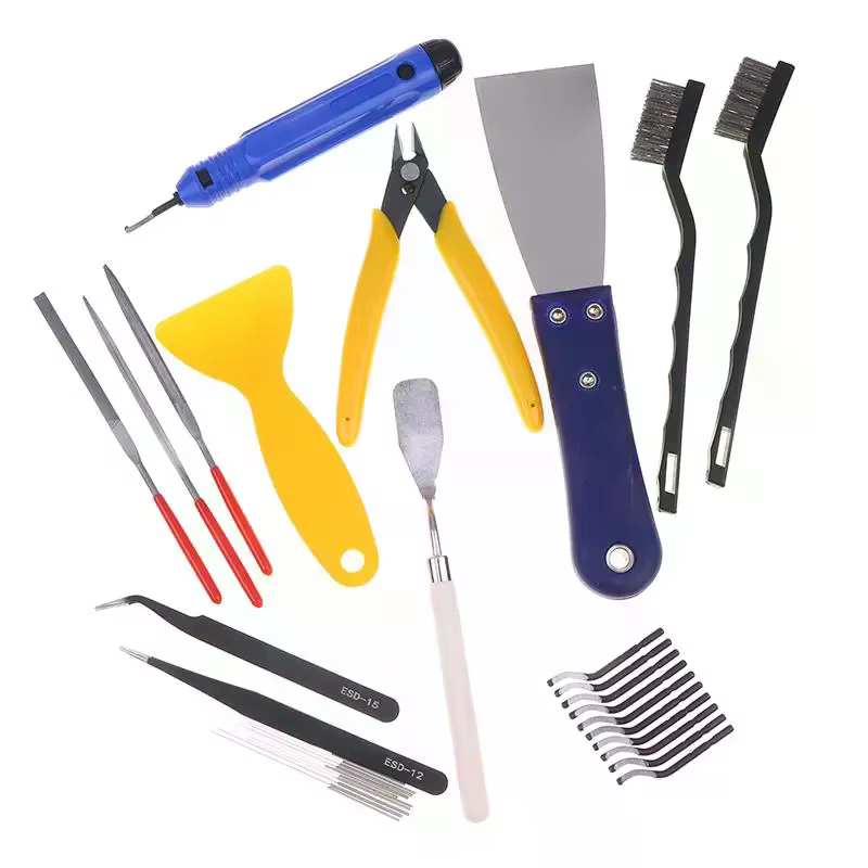 Kit d'outils pour imprimante 3D, accessoires complets pour imprimantes, y compris des outils de nettoyage des buses et des grattoirs de dépose