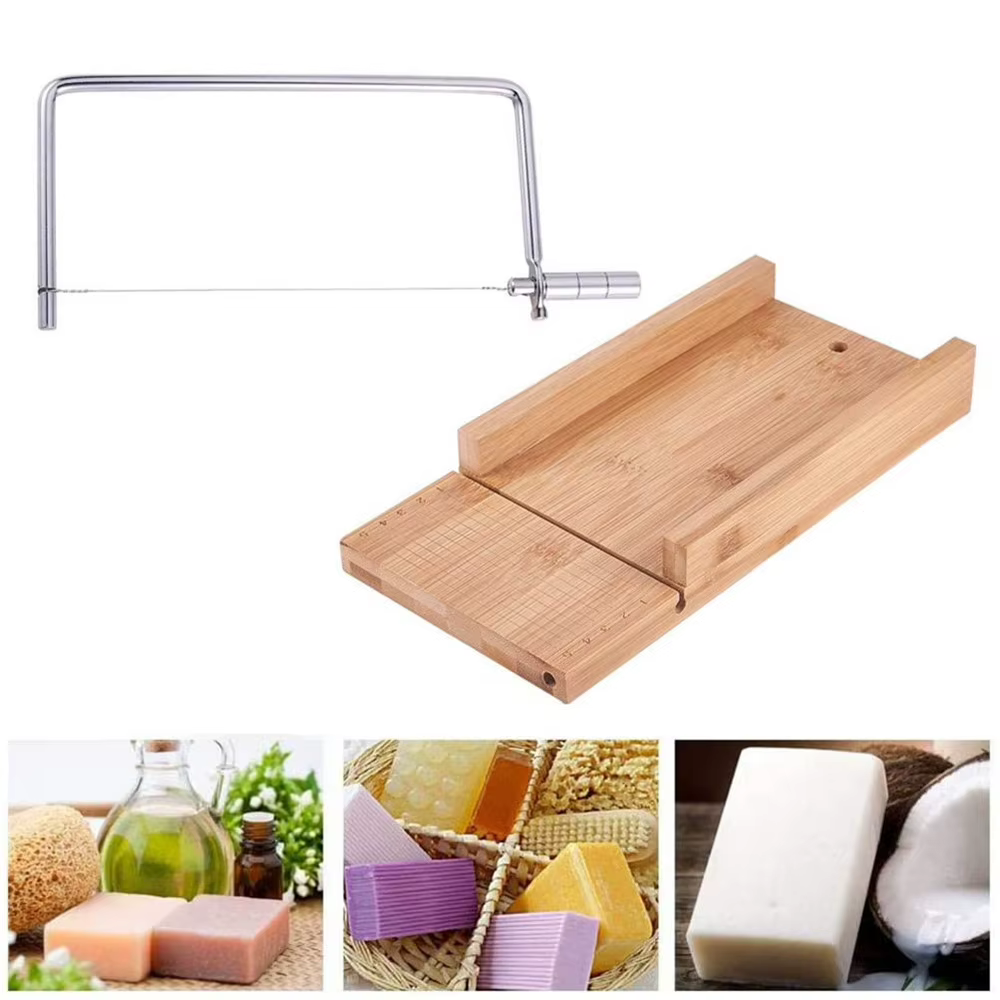 Bambou Regina Cutter avec échelle de taille, biseauté, fil de rabot, trancheuse, bricolage fait à la main, outils de coupe