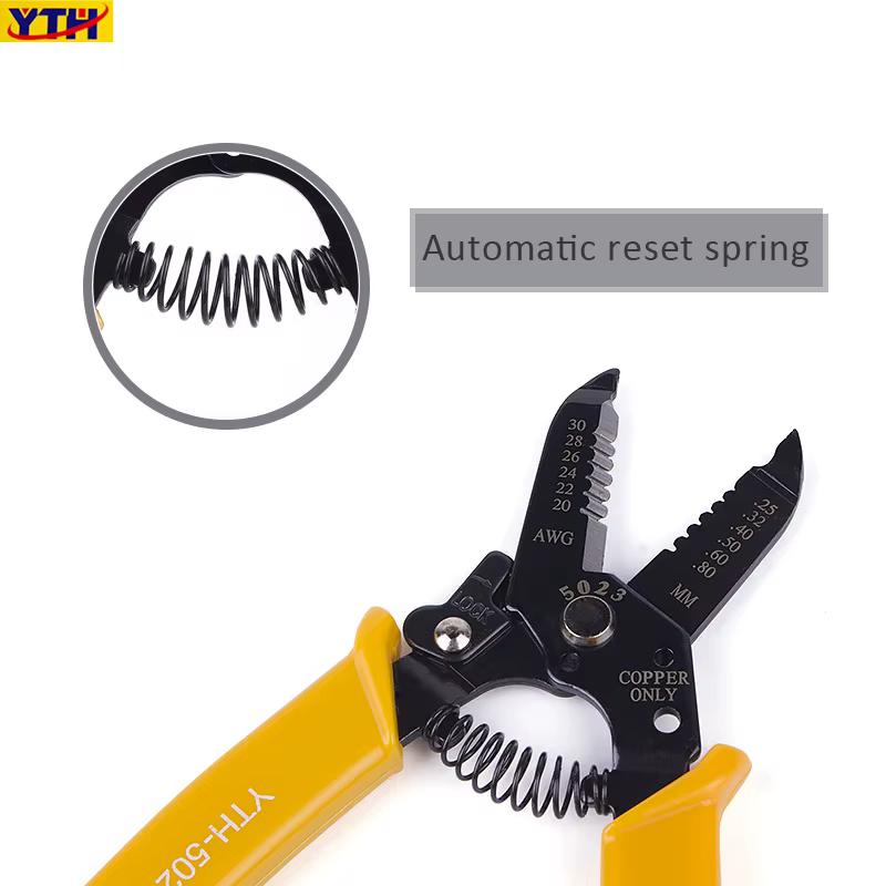 Pince à dénuder les fils multifonctionnelle YTH-5023