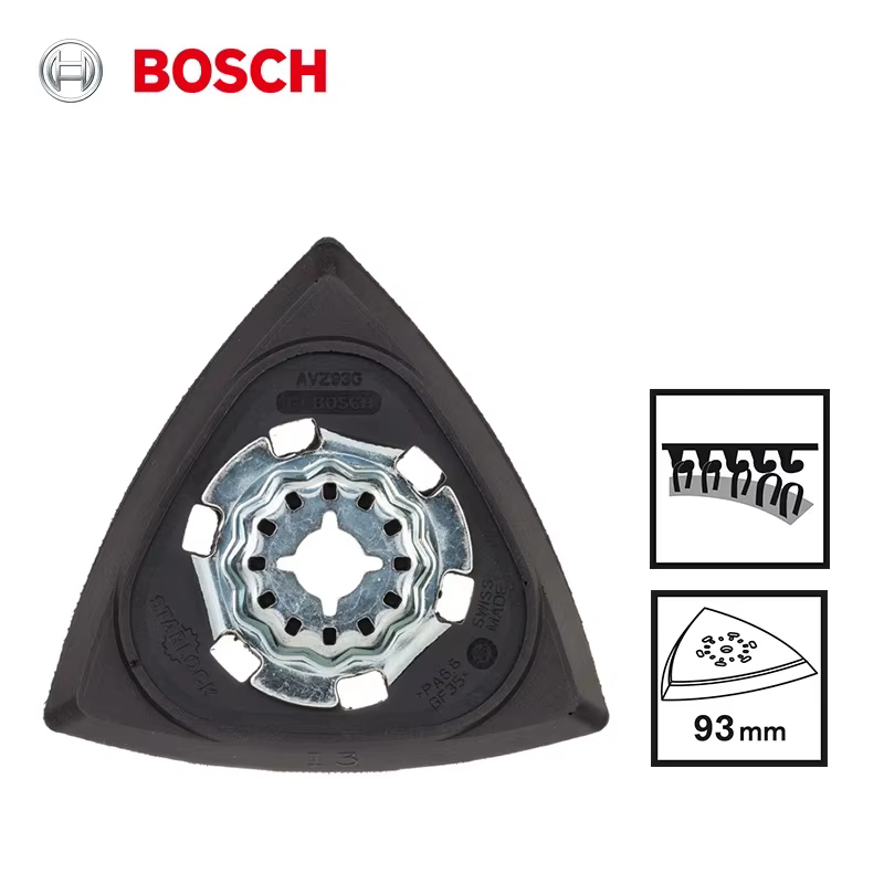 Bosch STARLOCK plaque de ponçage AVZ 93 G lame de scie oscillante