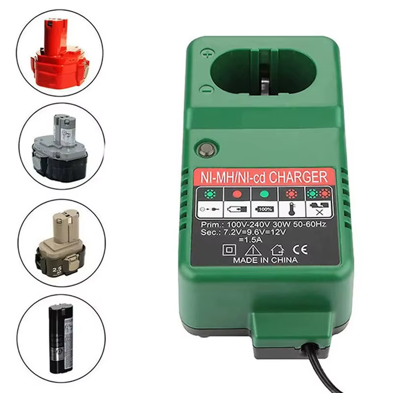 Chargeur de batterie NI-CD NI-laissée pour Makita 7.2V 9.6V 12V 14.4V 18V
