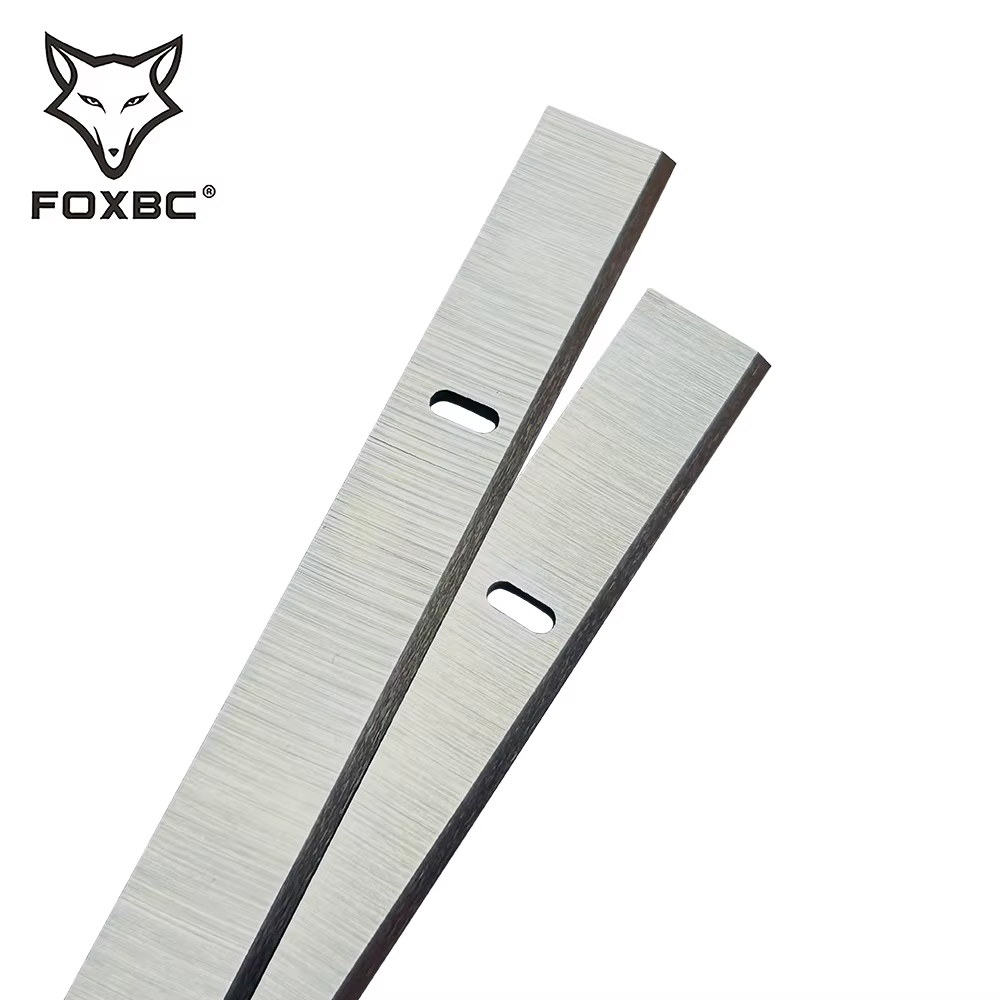 FOXBC 210mm x 16.5mm x 1.5mm lames de raboteuse HSS pour Einhell TH-SP 204