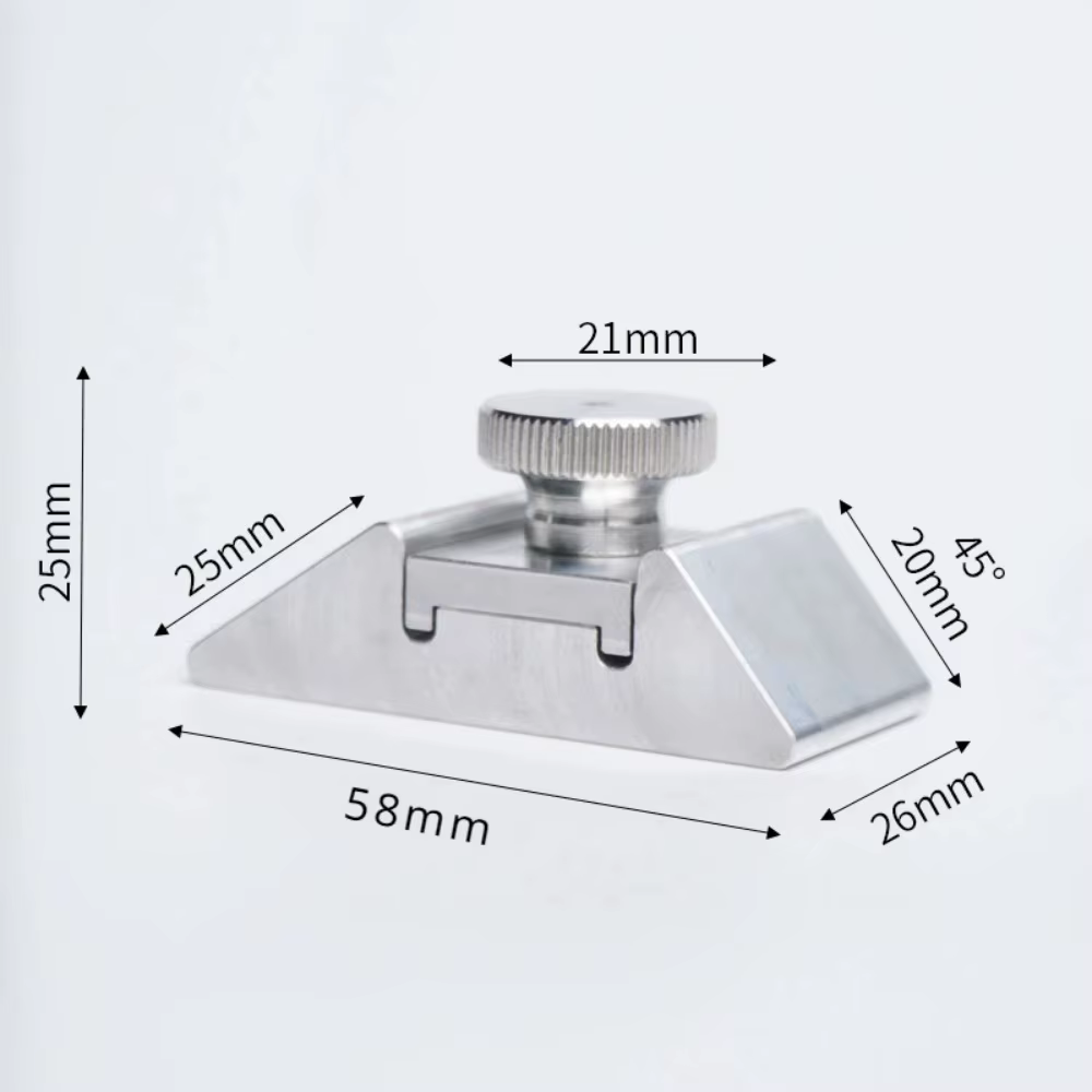 Support de papier abrasif en alliage d'aluminium durable