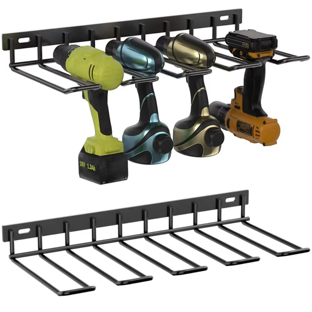 Support de rangement pour outils électriques à main en fer