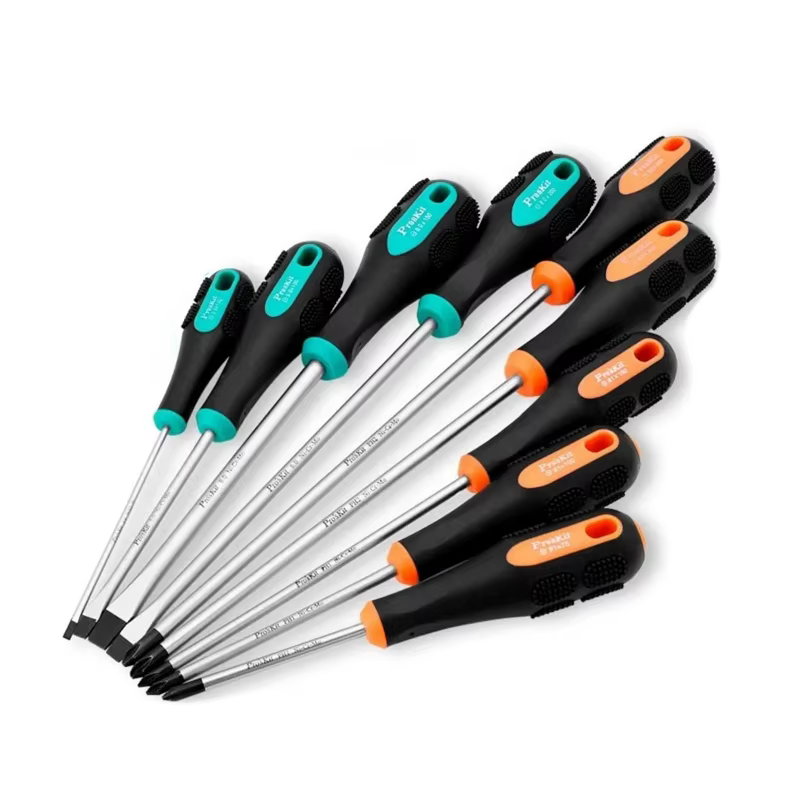 Pro'skit outil de tournevis multifonctionnel diverses formes pointe de couteau traitement de durcissement noir