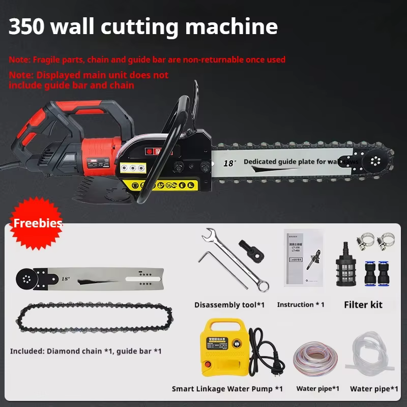 Coupe-mur électrique pour béton 5000W