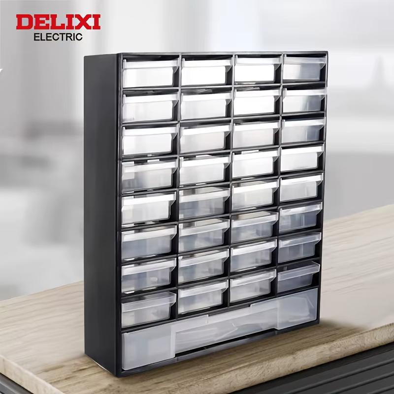 Armoire de rangement d'outils DELIXI ELECTRIC à 33 compartiments