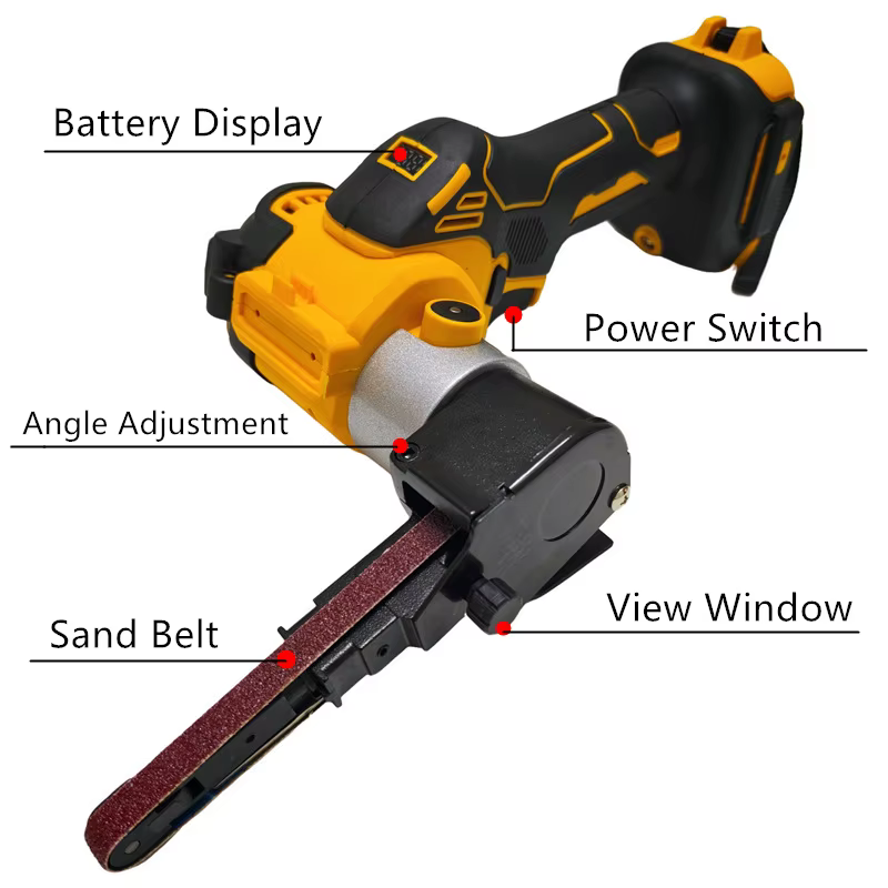 Ponceuse à bande électrique sans fil 20V DeWALT