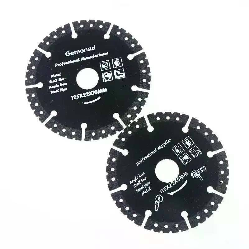Lames de coupe en métal 115/125 mm – Disques tranchants pour acier