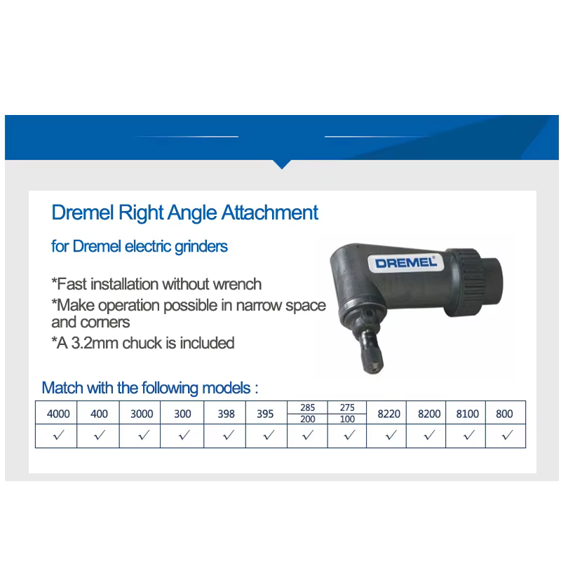 Adaptateur de perceuse à angle droit Dremel 575 original