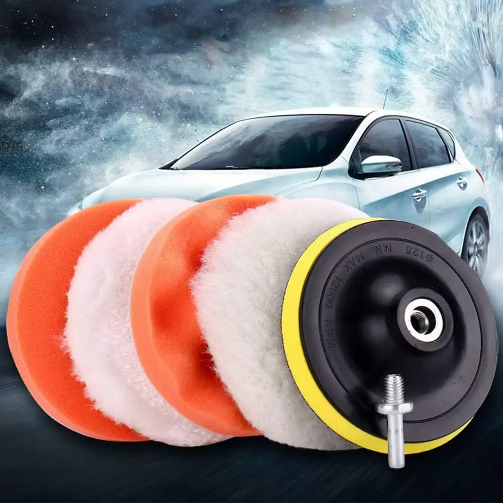 Kit de tampons de polissage pour voiture