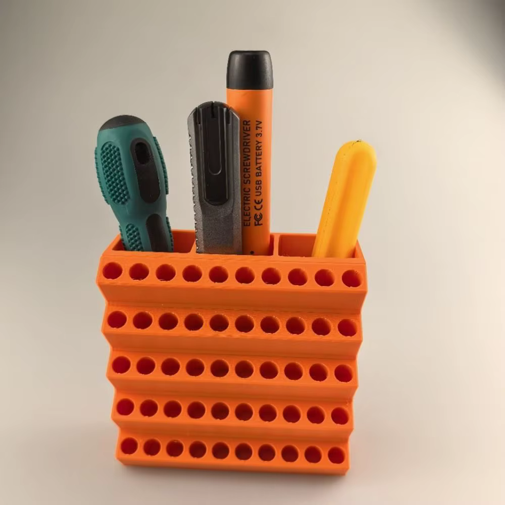 Boîte de rangement pour embouts de perceuse et tournevis