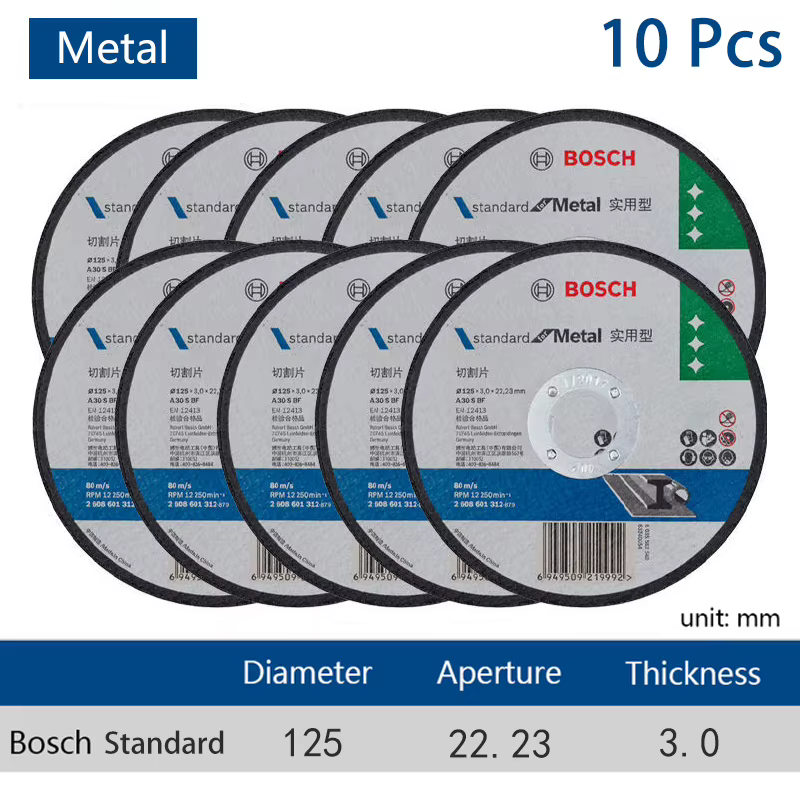 BOSCH – disque de coupe pour meuleuse d'angle