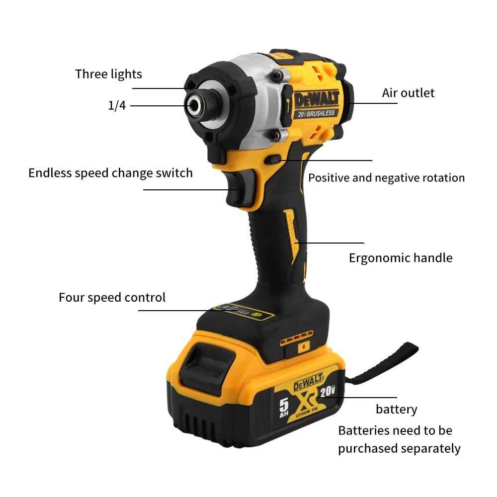 Tournevis sans fil Dewalt DCF860