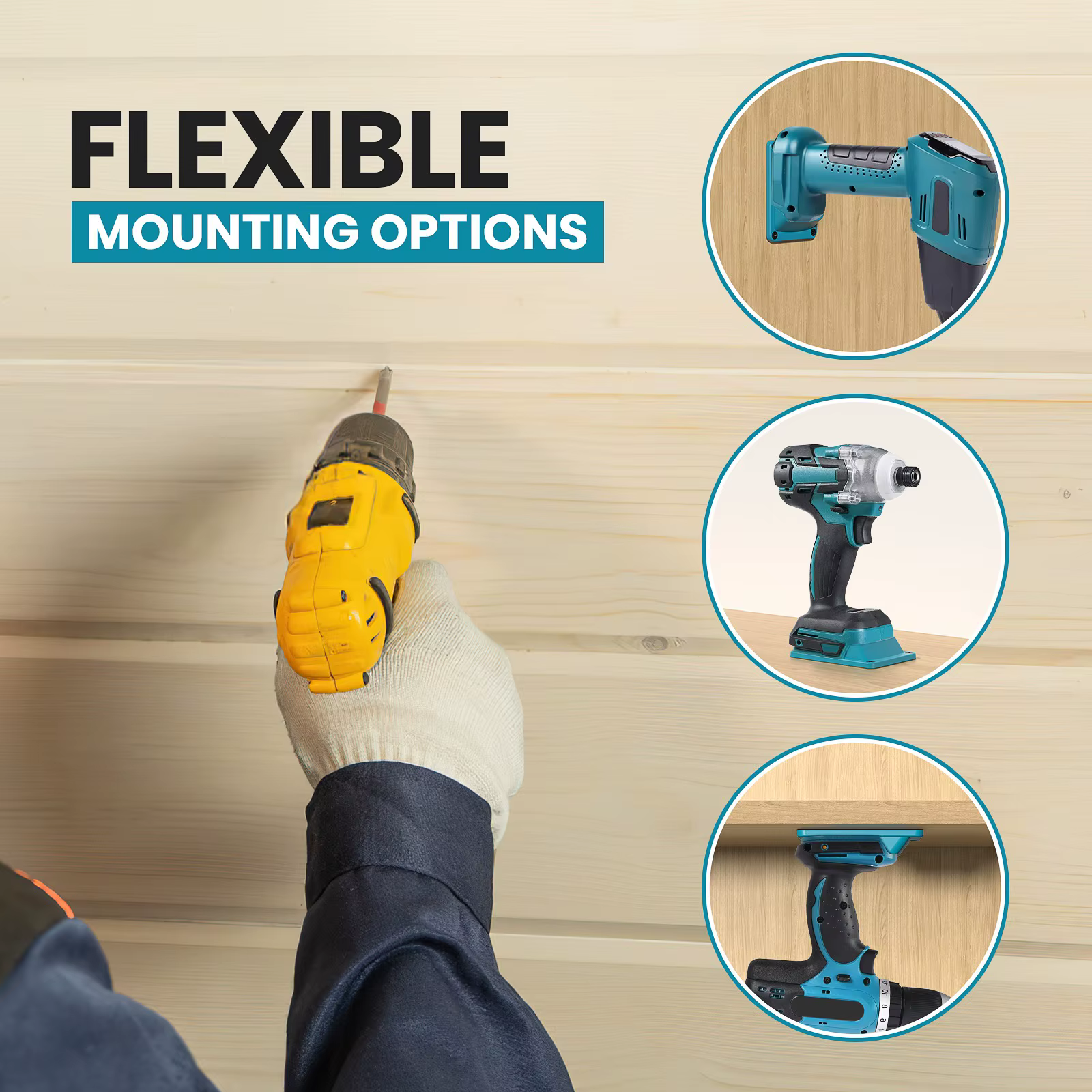 Support de fixation pour perceuse