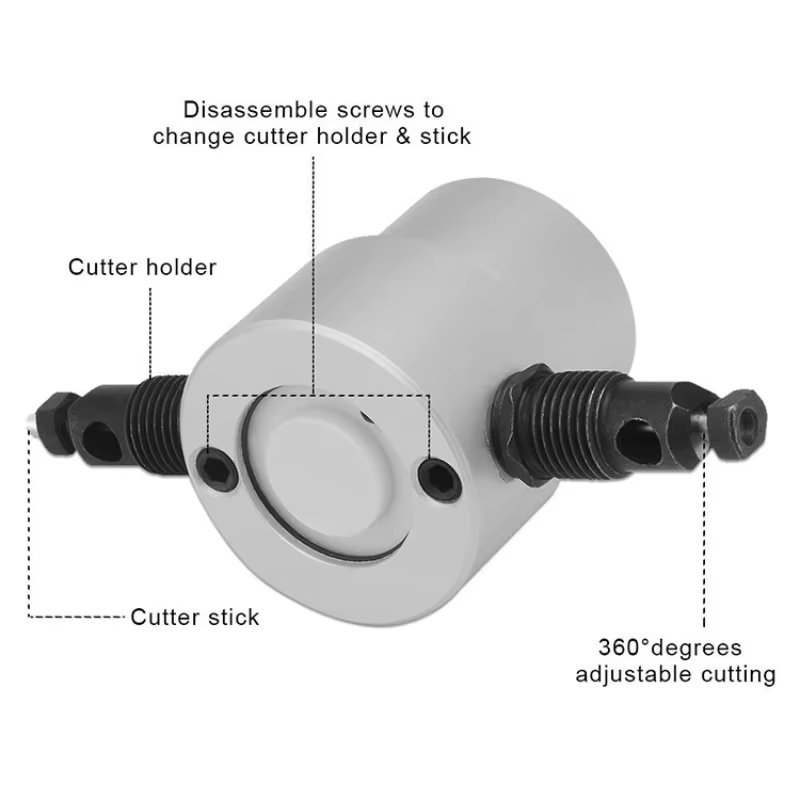 Perceuse électrique fixation plaque de Modification poinçon ciseaux tôle grignoteuse coupe réglable