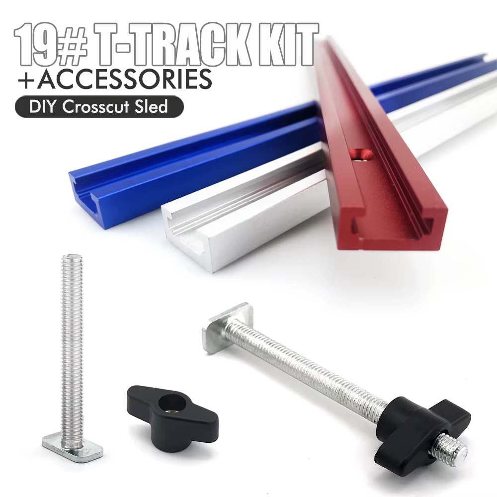 Travail du bois 19 # Kit et accessoires de rail en T